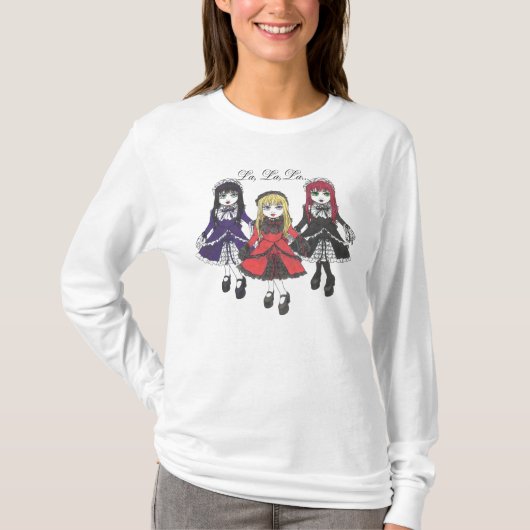 スリーシスターズ長袖Tシャツ Tシャツ (正面)