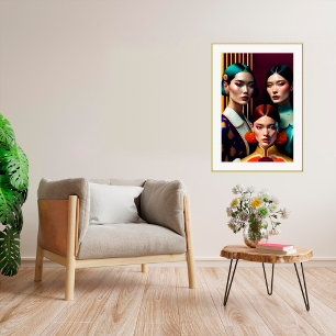 スリーシスターズ – キャンバスアートプリント ポスター