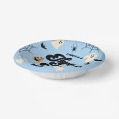 スリースピリットブルーハロウィーン3回目の誕生日パーティー ペーパーボウル (傾斜あり)