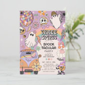 スリースピリットレトロハロウィーン3日パーティー 招待状 (スタンド正面)