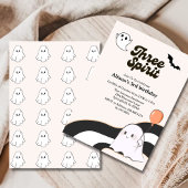 スリースピリットレトロハロウィーン3日パーティー 招待状