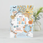 スリースピリットレトロハローウィンパーティ第三誕生日 招待状 (スタンド正面)