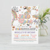 スリースピリット3rd誕生日招待状 – 少女 招待状 (スタンド正面)