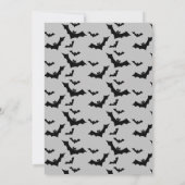 スリースピリット ハロウィン3歳誕生日パーティー 招待状 (裏面)