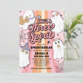 スリースピリットGroovyハロウィーン第3誕生日パーティー 招待状 (スタンド正面)