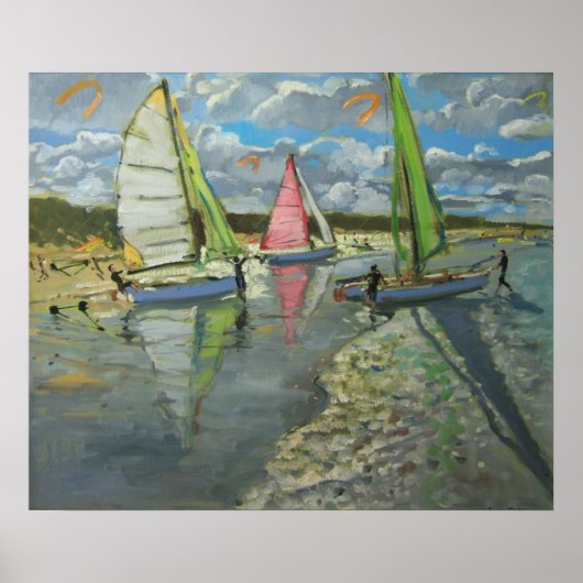 スリーセーラボーツバイドゥーンフランス ポスター (正面)