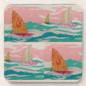 スリーセーラーボート コースター (正面)