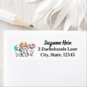 スリーダッシュンズパステルイヤーズドードル ラベル (インサイチュ)