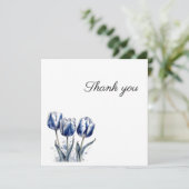 スリーデルフトブルーチューリップ サンキューカード (スタンド正面)