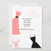 スリードレス 招待状 (裏面)