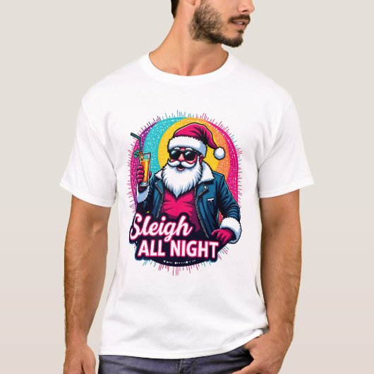 スリーナイトサンサイケデリックタ Tシャツ (正面)