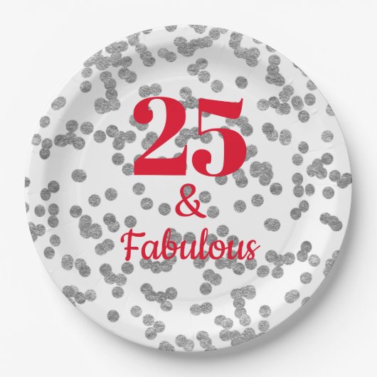 スリーバーとレッドマイルストーン誕生日-紙プレート ペーパープレート (正面)