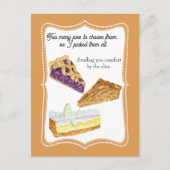 スリーパイズ心地よい ポストカード (正面)