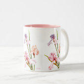 スリーパステルアイリス ツートーンマグカップ (正面右)