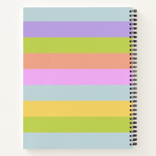 スリーパパーソナライズされたウェイサマーキャンプキャンパーズ ノートブック (裏面)