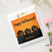 スリーパンプキンスハローウィンパーティバッグ フェイバーバッグ (封をした状態)
