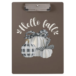 スリーパンプキンズハロー秋 クリップボード