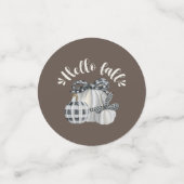 スリーパンプキンハロー秋 コンフェッティ (スモール正面)