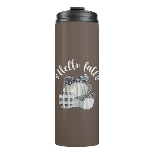 スリーパンプキンハロー秋 タンブラー (正面)