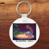 スリーパーセルおもしろいギフトT型および収集品 キーホルダー (正面)