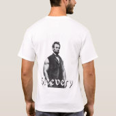 スリーパーゼットスレー – Abraham Lincoln Tシャツ (裏面)