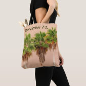 スリーパームズショルダートートバッグ トートバッグ (クローズアップ)