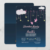 スリーパー・パーティー・バースデー・招待状 招待状 (正面/裏面)