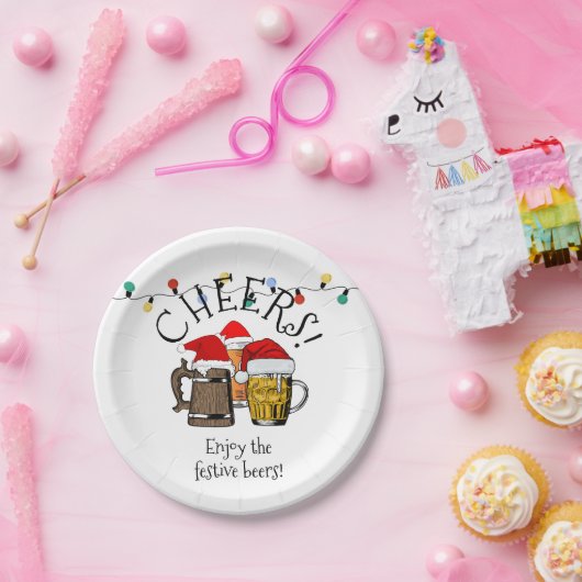 スリービアーズ応援クリスマス ペーパープレート (パーティー)