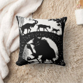 スリービリーヤギ粥 クッション (ブランケット)