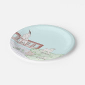 スリービリーヤギ粥 ペーパープレート (アングル)