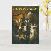 スリービリーヤートラフ誕生日カード カード (黄色い花)