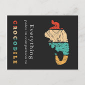 スリーピクロコダイル シーズンポストカード (正面)