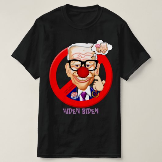 スリーピジョーバイデン氏 – ババの漫画Tシャツ Tシャツ (デザイン正面)