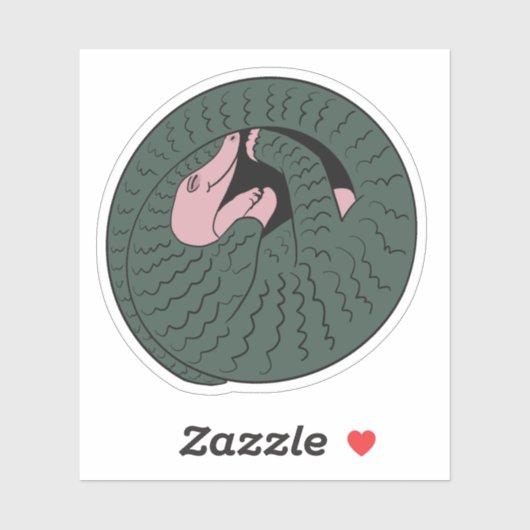 スリーピパンゴリン シール (シート)