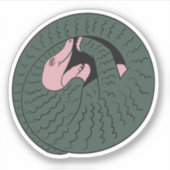 スリーピパンゴリン シール (正面)