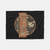 スリーピホローアロウィーンホースマン フリースブランケット (正面(横))