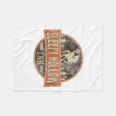 スリーピホローアロウィーンホースマン フリースブランケット (正面(横))