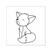 スリーピリトルキツネカラーミー セルフインキングスタンプ (デザイン)