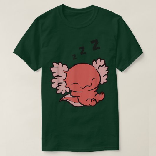 スリーピングアオロテルレイジーアオロテルス Tシャツ (デザイン正面)