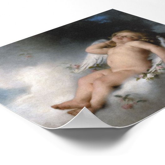 スリーピングエンジェルバイレオンジャンバシールペルラウルプリント ポスター (角)