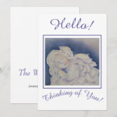 スリーピングエ考えるンジェルズオブユーホリデーカード シーズンカード (正面/裏面)