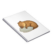 スリーピングカピバラスリーピバラ ノートブック (右側)