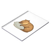 スリーピングカピバラスリーピバラ ノートブック (左側)