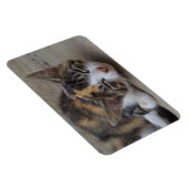 スリーピングカリコキッテン マグネット (右側)