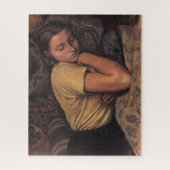 スリーピングガール（Serebriakova著） ジグソーパズル (縦)