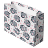 スリーピングキャット抱き枕 ラージペーパーバッグ (裏面アングル)