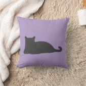 スリーピングキャット装飾用クッション クッション (ブランケット)