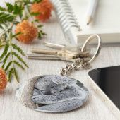 スリーピングコアラベビー キーホルダー (側面)