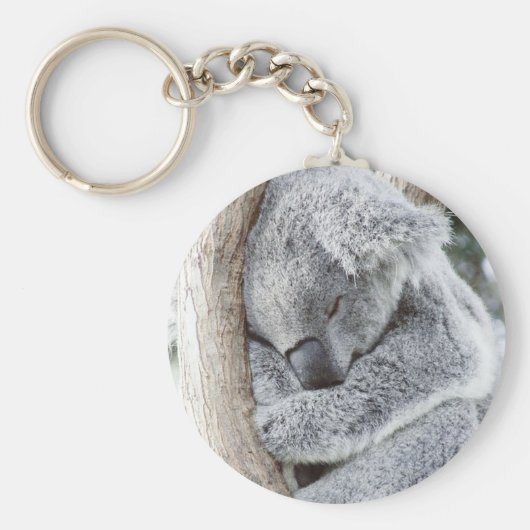 スリーピングコアラベビー キーホルダー (正面)