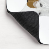 スリーピングジャックラッセル マウスパッド (コーナー)